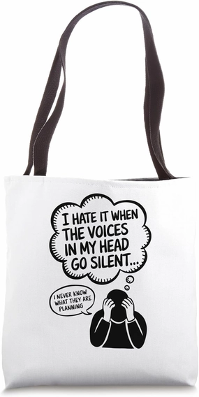 The Cranial Conspiracy: When Your Brain Goes Rogue Tote Bag