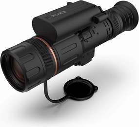 Thermal Scopes for Rifles, 12μm 384x288(50Hz) Night Vision Rifle Scopes for Hunting, 35mm Thermal Imaging RifleScope, No-Shutter Tech, 8 Mode, 8h  Battery, IP67, Detection 4899yd Infrared Scope Wi-Fi
