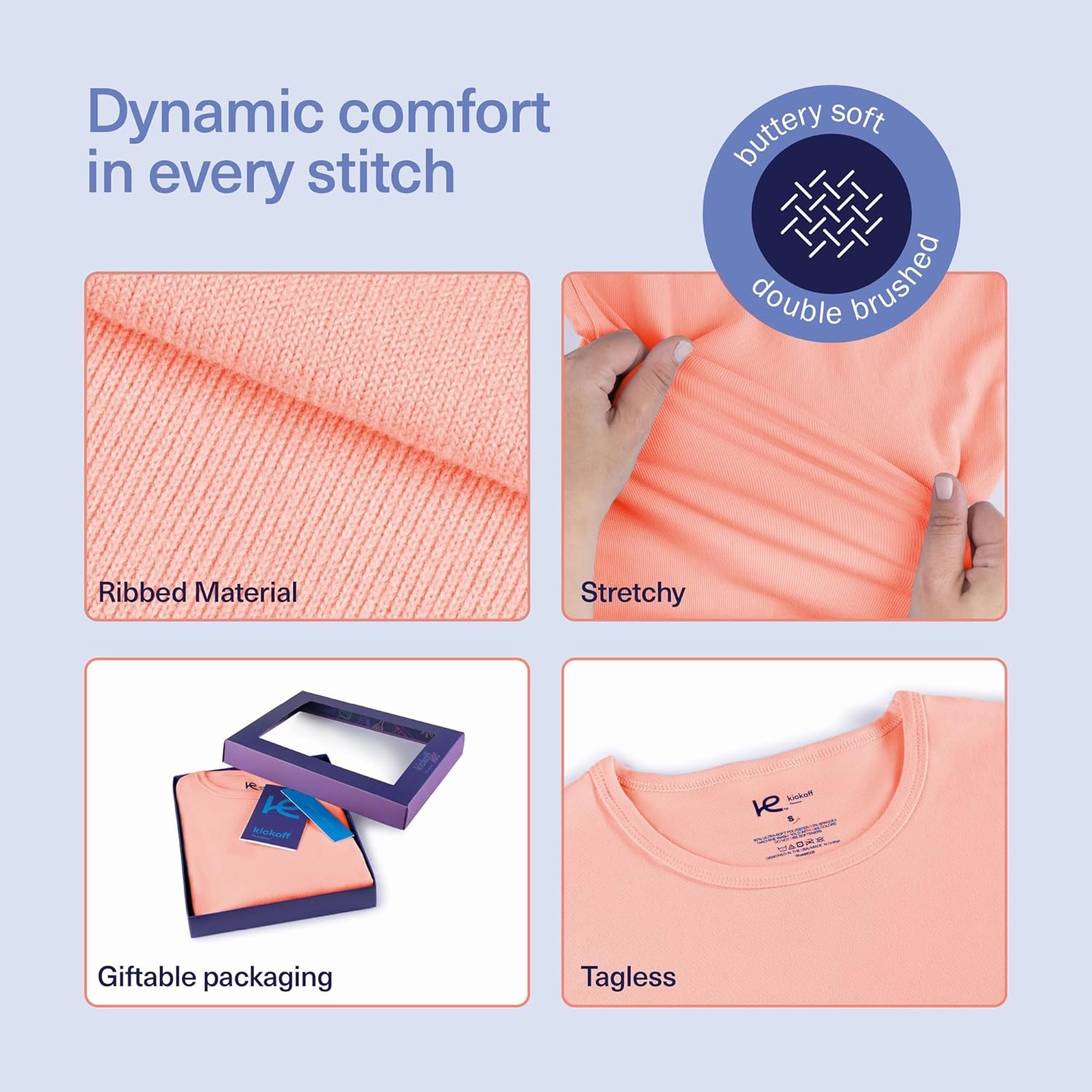Thermal Underwear for Kids Girls Thermals Top & Bottom Set Long Underwear Base Layer Pajamas