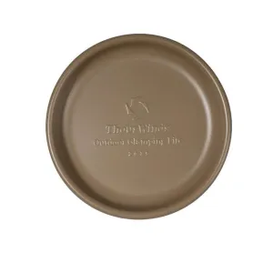 Thous Winds Small Vintage Dinner Plate - Khaki