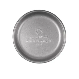Thous Winds Small Vintage Dinner Plate - Vintage Silver