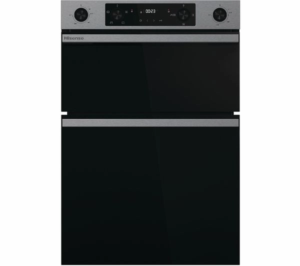 TieDex UK HISENSE Hi6 72/38L BID914221AX Electric Double Oven - Stainless Steel