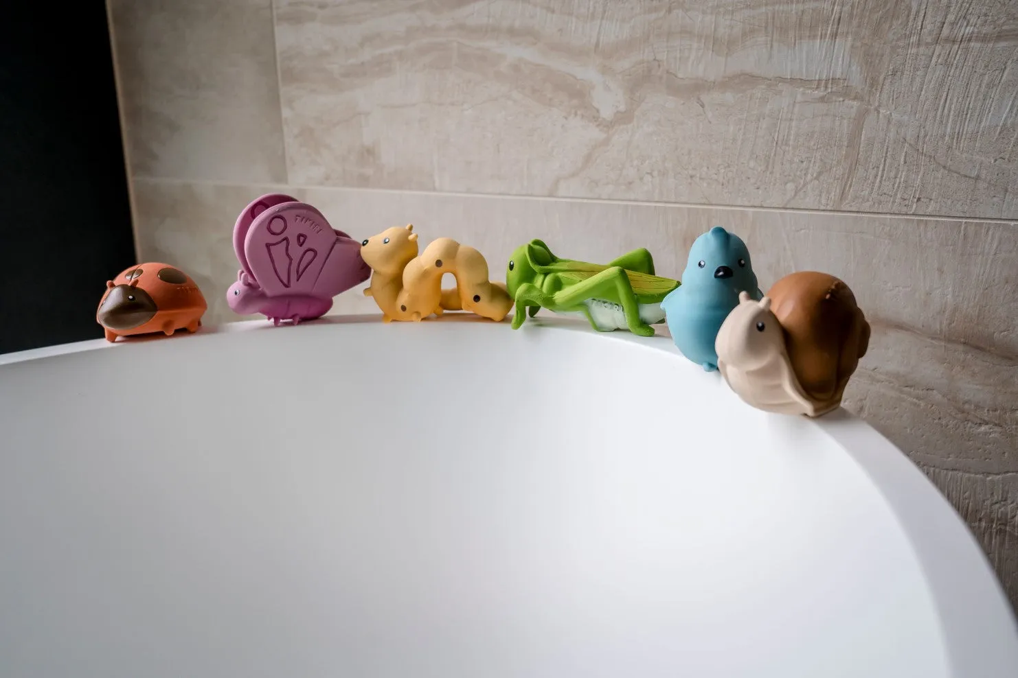 Tikiri Garden Animals - Grasshopper Teether and Rattle Toy, GIFT BOX
