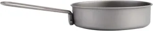 TITANIUM FRYING PAN Outdoor Camping Picnic Lightweight Equipment，Compatible For TOAKS Gear PAN-115 PAN-130 PAN-145(PAN-115)