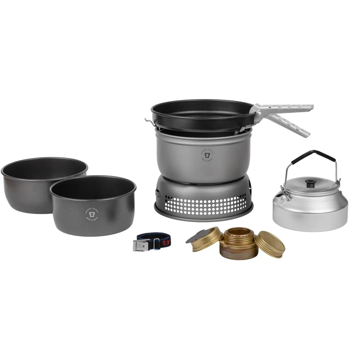 Trangia 1.75L stove set fuel petrol burner hiking cookware lightweight aluminum