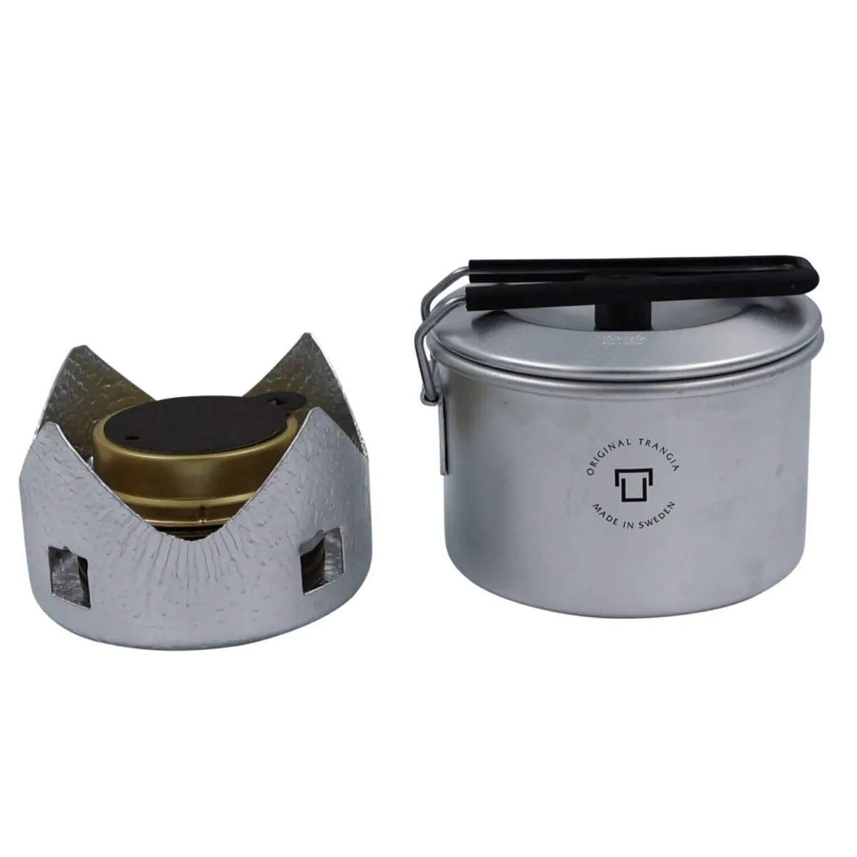 Trangia kitchen stove set cookware lightweight stainless steel compact hiking