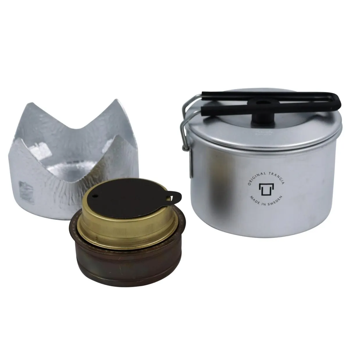 Trangia kitchen stove set cookware lightweight stainless steel compact hiking