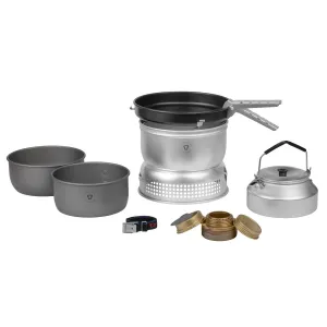 Trangia liquid fuel petrol burner kit stove set hard anodized aluminum compact