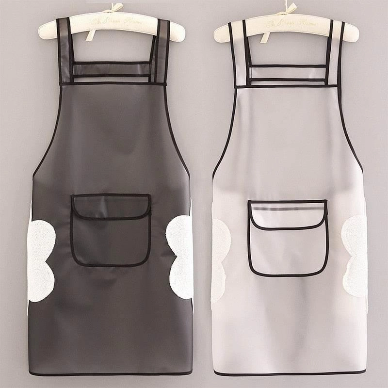 Transparent Waterproof Cooking Apron - Kitchen Cooking Gear