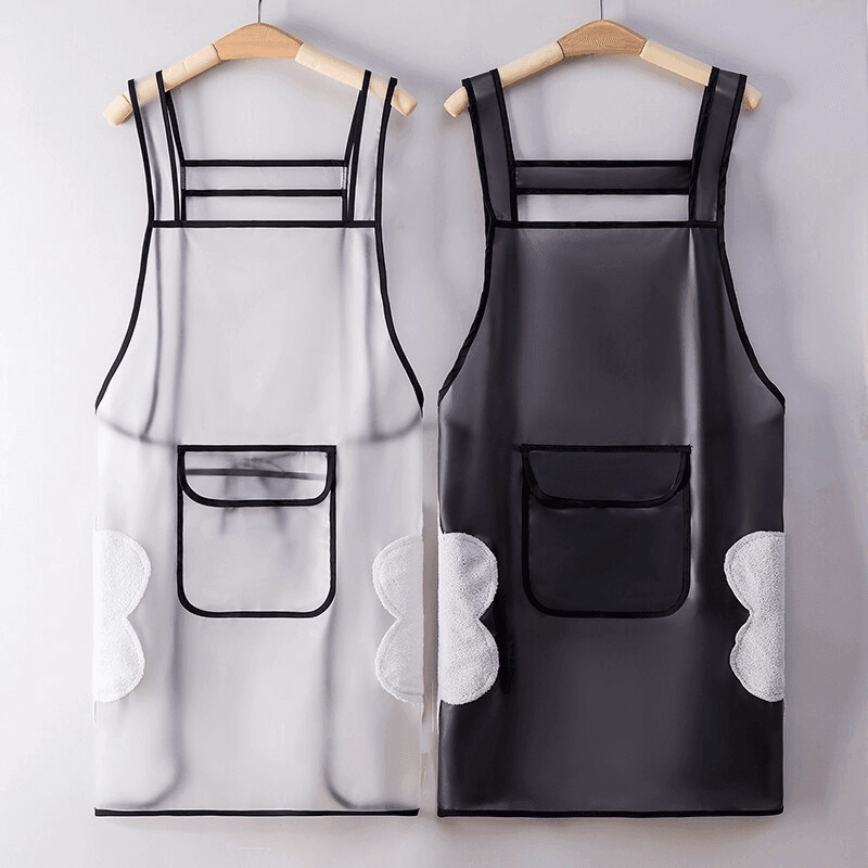 Transparent Waterproof Cooking Apron - Kitchen Cooking Gear