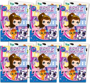 Trends International Littlest Pet Shop Party Favors Pack - 6 Activity Books with Stickers (Littlest Pet Shop Coloring Book)