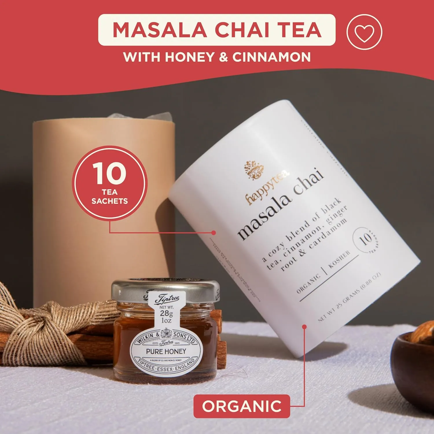 Unboxme Deluxe Tea Lovers Care Package - Premium Tea Gift Set Box | Wellness Tea Collection