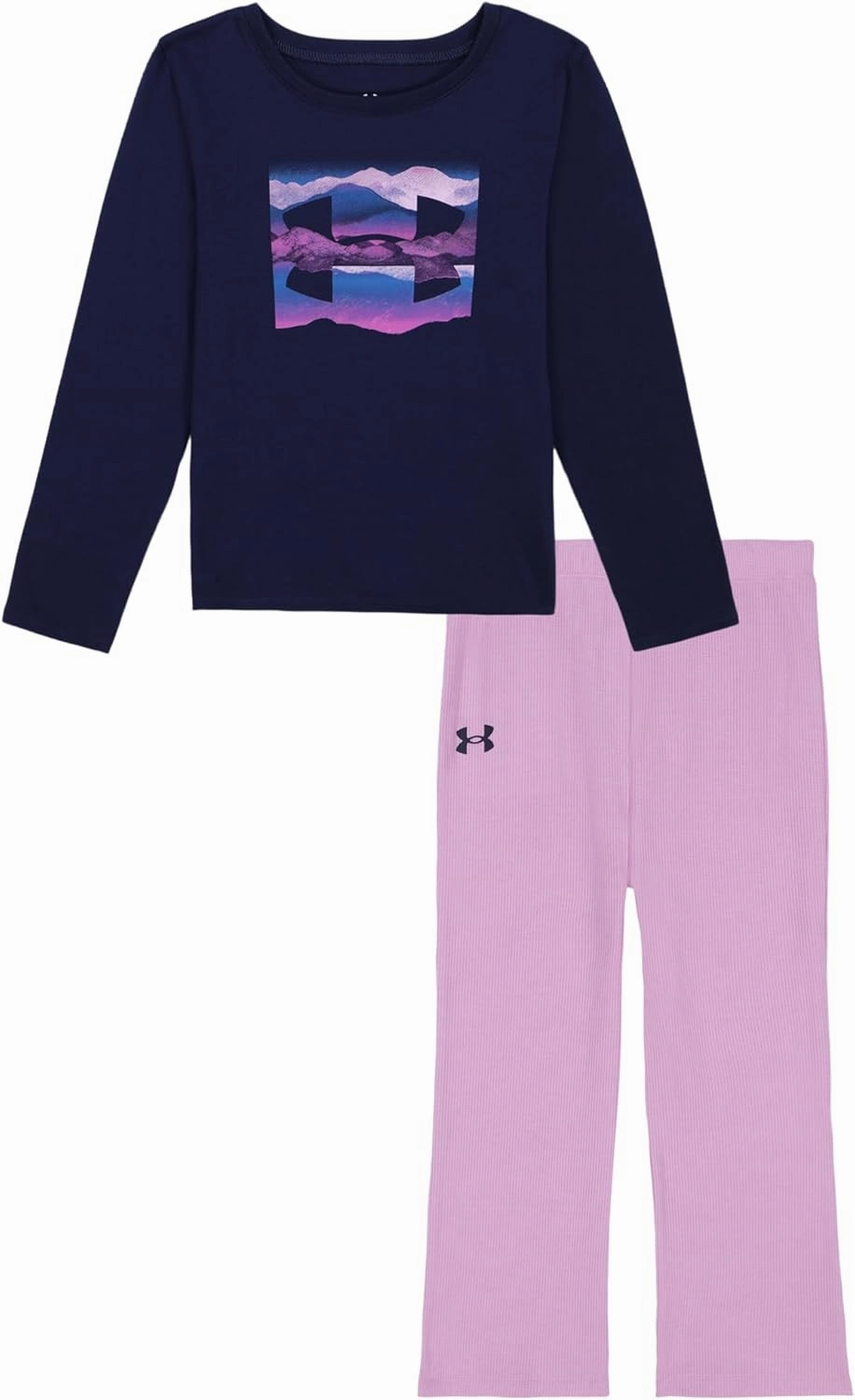 Under Armour Girls' Long Sleeve Shirt, Crewneck, Lightweight and Breathable