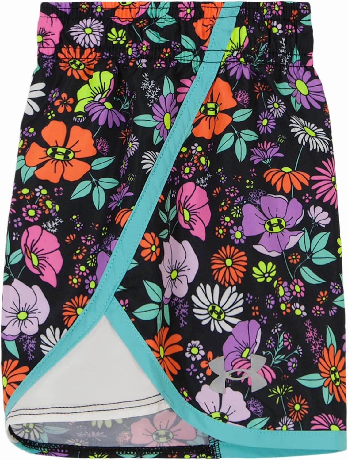 Under Armour girls Short Sleeve Shirt and Shorts Set, Durable Stretch and Lightweight