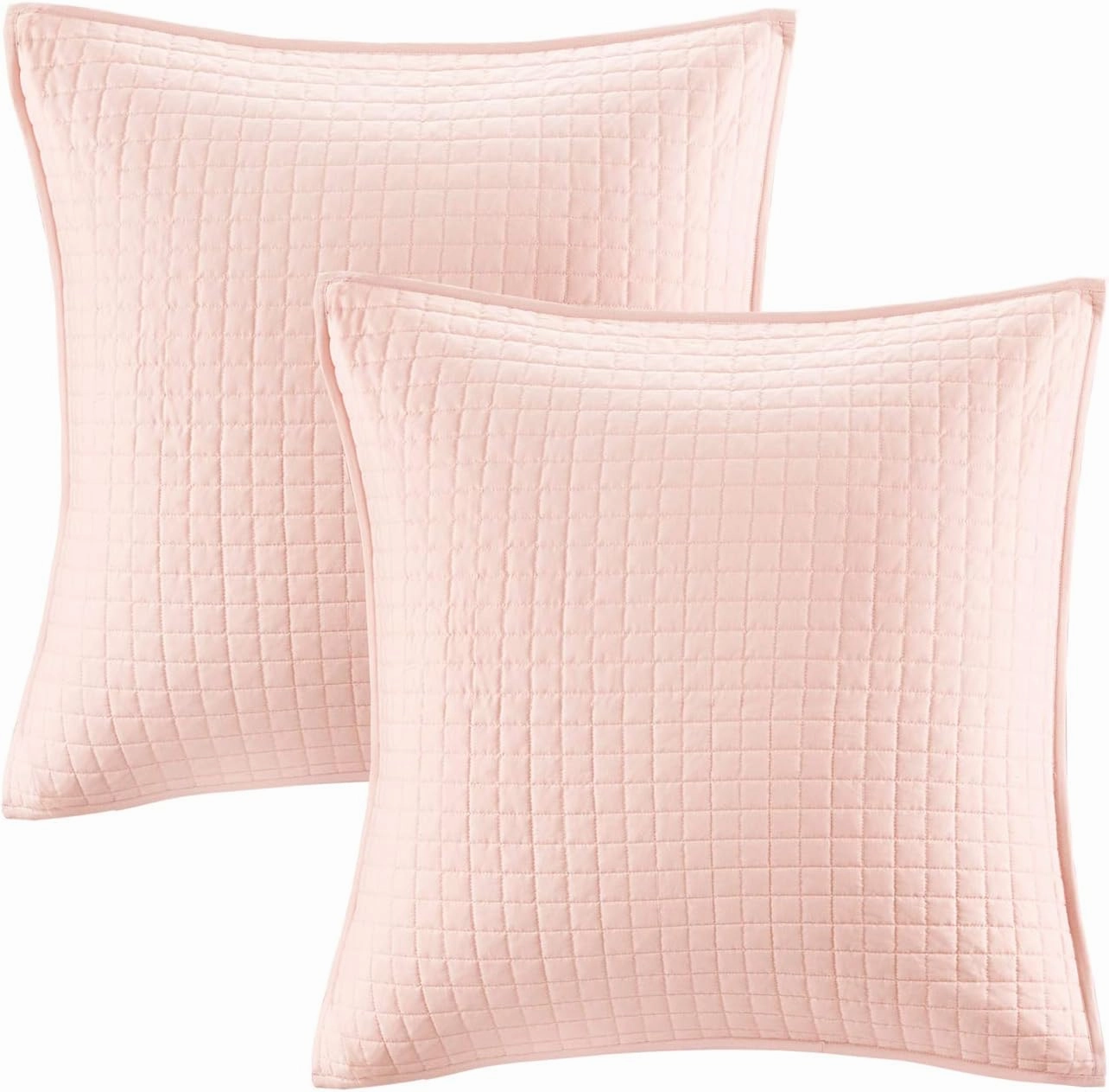 Urban Habitat Cotton Comforter Set Pink Jacquard Tufts Pom Pom Shabby Chic Boho Comforter Set Queen All Season Bedding Winter Beddys, Matching Shams, Decorative Pillows, Full (88 in x 92 in), 7 Piece
