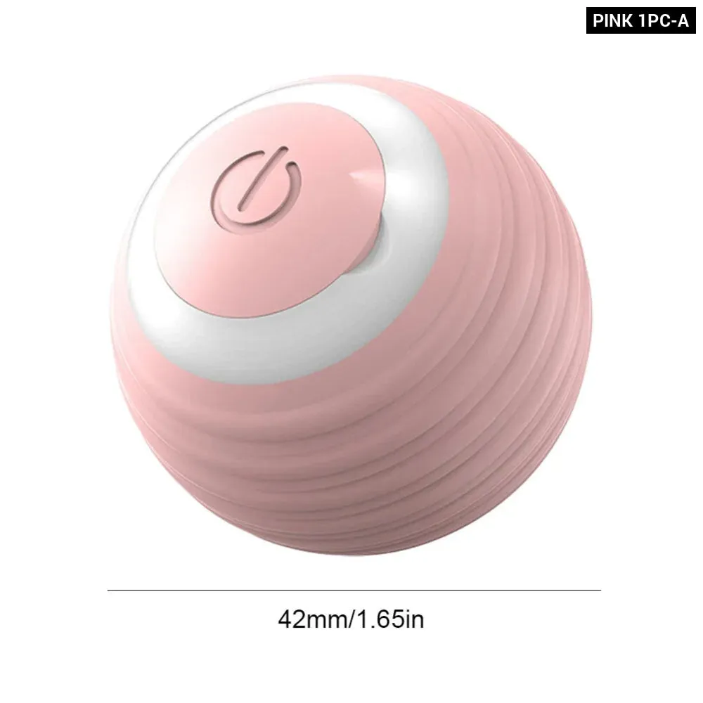 Usb Rechargeable Electric Cat Ball Toy for Interactive Play