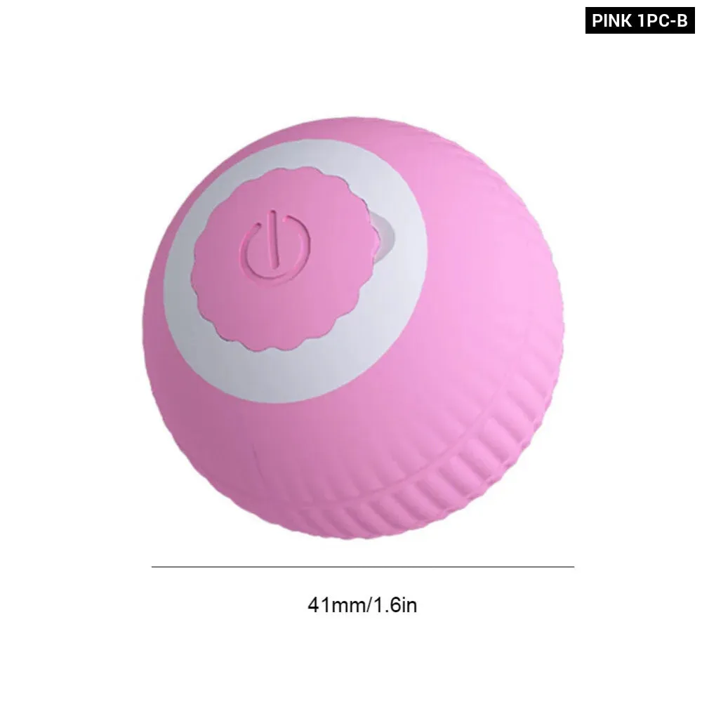 Usb Rechargeable Electric Cat Ball Toy for Interactive Play