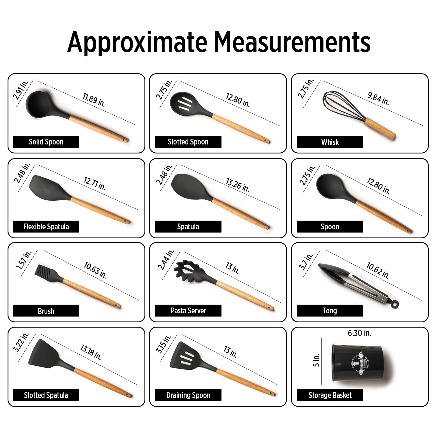 Utenzy - Non-Stick Utensils Set
