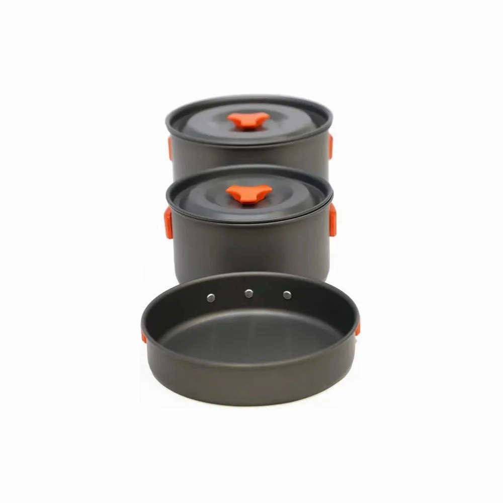 Vango Hard Anodised 4 Person Cook Kit Grey