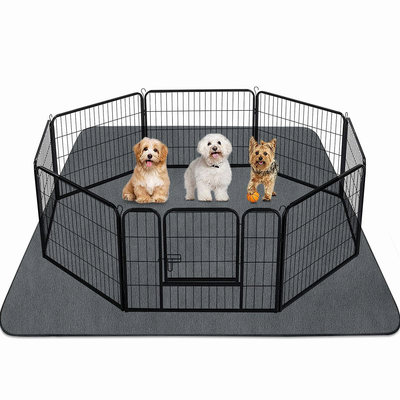 Washable Pee Pad for Dogs 72"x72" Reusable Dog Training Pad Non-Slip Extra Large