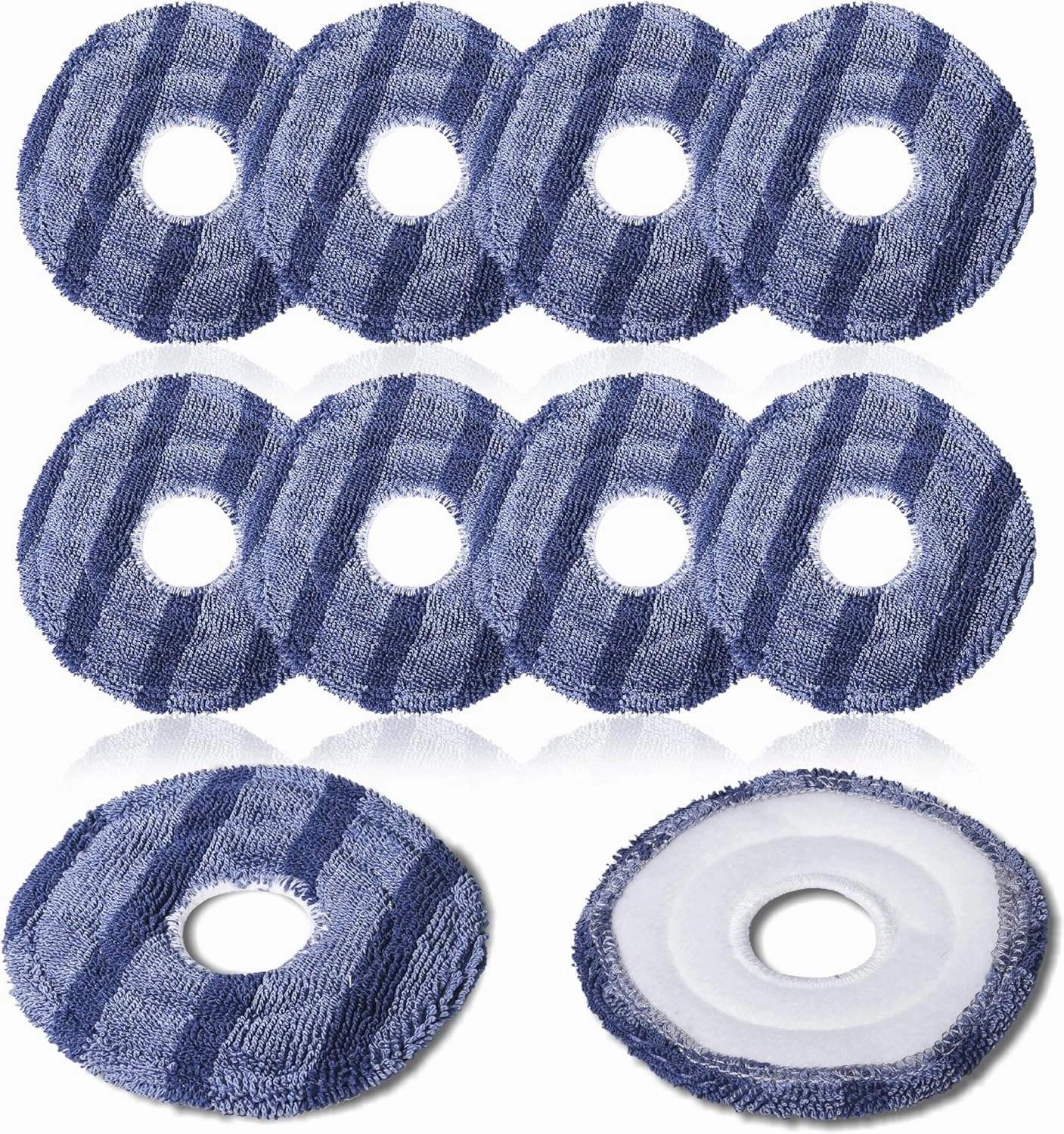 Washable Vacuum Mop Cloths Compatible with Eufy X10 Pro Omni and X9 Pro Robot Vacuum, Washable and Reusable Soft Mopping Pad for Eufy Robot Vacuums Cleaner Replacement Parts & Accessories