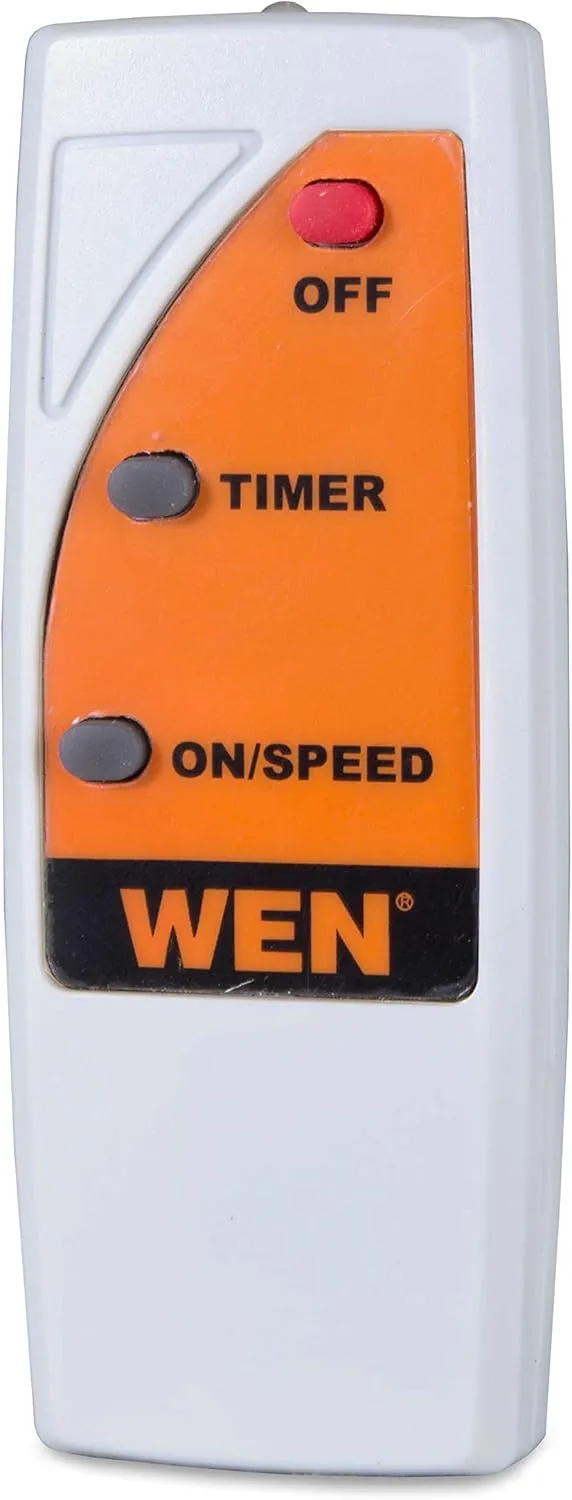 WEN AF1270 4.2-Amp 3-Speed Remote-Controlled Industrial-Strength Air Filtration System (750/950/1270 CFM) , Black