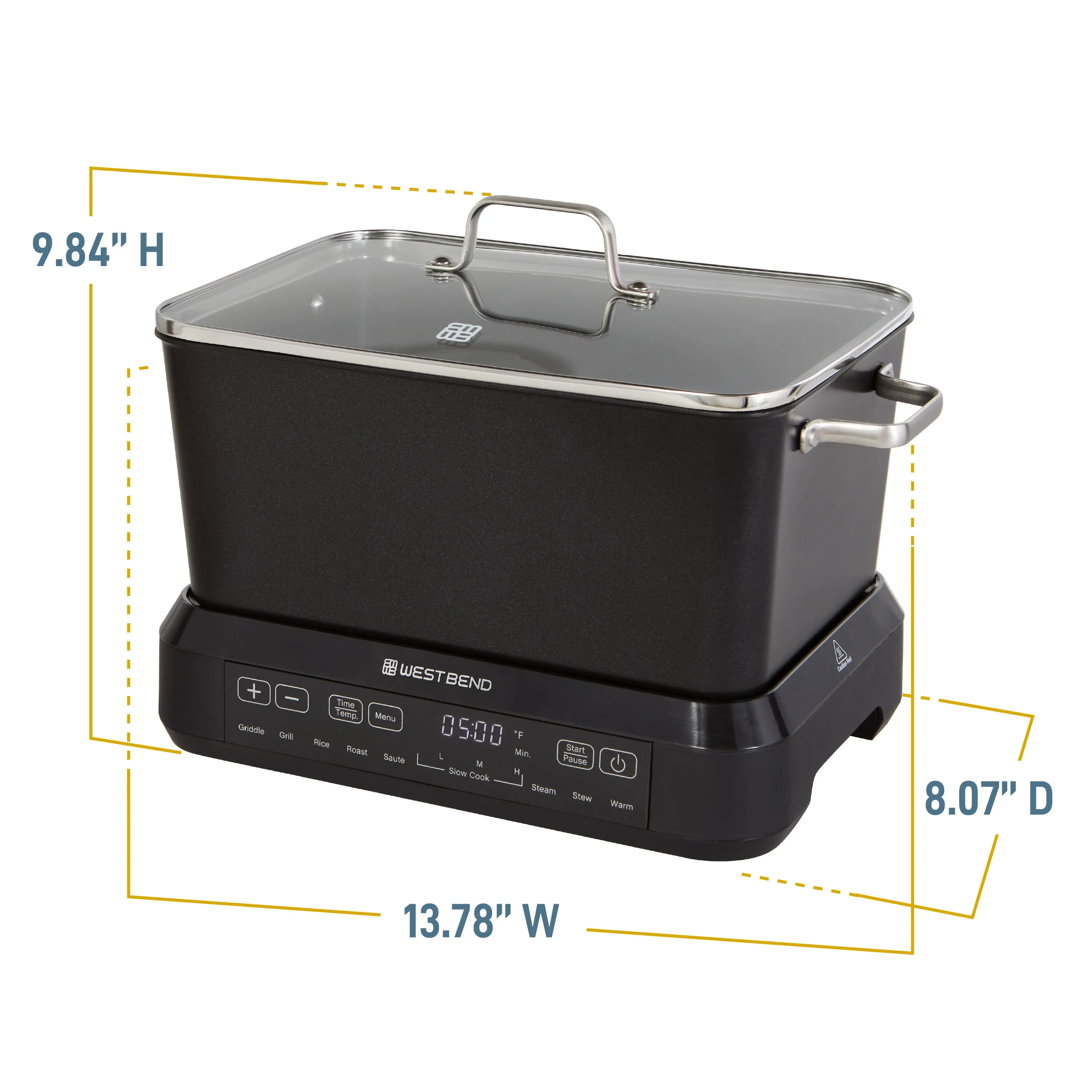 West Bend Versatility Cooker Plus, 6 Qt.
