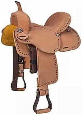 Western Barrel Racing Horse Saddle Wooden Tree Handmade Premium Leather Comfort Horse Trail Equestrian Tooled Carved Horse Riding Saddle Size: 10"-18 inches Seat Available, AS07