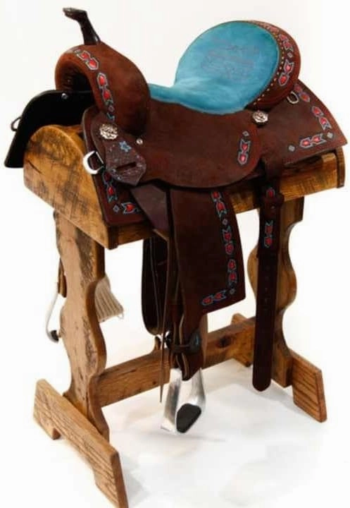 Western Barrel Racing Horse Saddle Wooden Tree Handmade Premium Leather Comfort Horse Trail Equestrian Tooled Carved Horse Riding Saddle Size: 10"-18 inches Seat Available, AS15