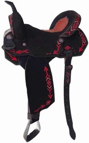 Western Barrel Racing Horse Saddle Wooden Tree Handmade Premium Leather Comfort Horse Trail Equestrian Tooled Carved Horse Riding Saddle Size: 10"-18 inches Seat Available, AS20