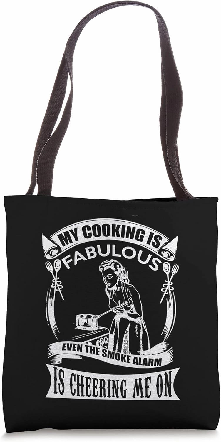 Wholesome Family Fabulous Funny Cooking Kitchen Cook & Chef Tote Bag