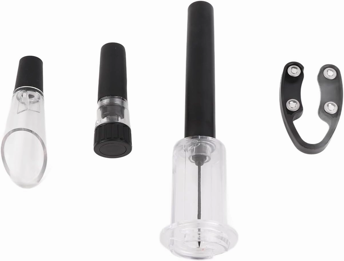 Wine Bottle Opener Set Corkscrew Cutter Pourer Stopper Lightweight Design