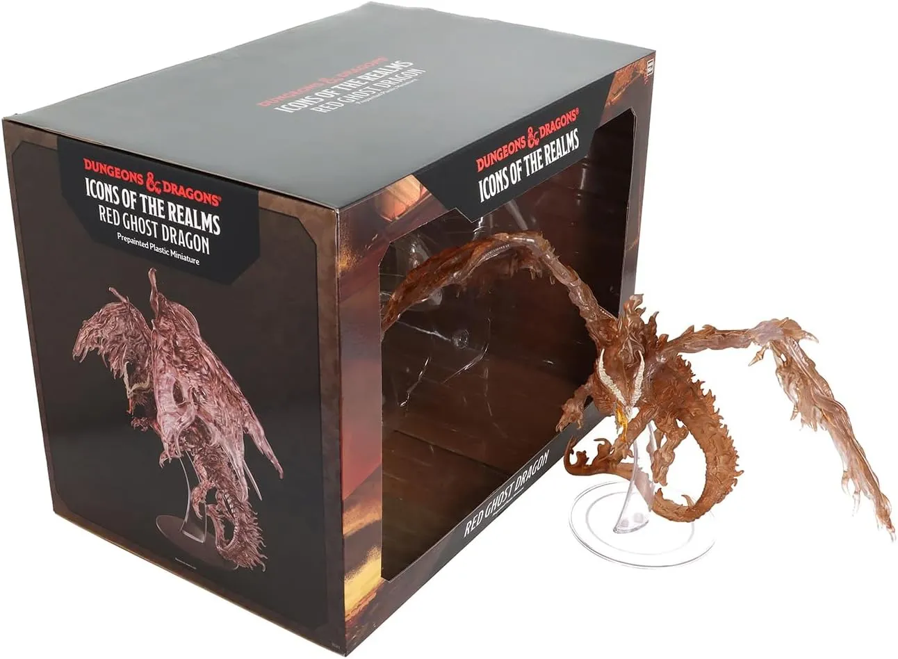 WizKids D&D Icons of The Realms: Red Ghost Dragon