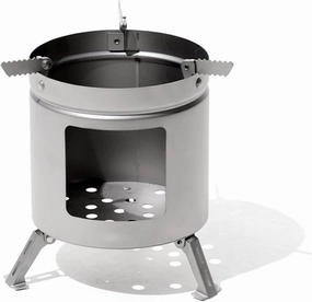 Wood Burning Stove,Outdoor Cooking Stove,Lightweight Portable Foldable Storage Design with Bottom Ash Tray, Suitable for Garden/Outdoor/Backyard Picnic Barbecue
