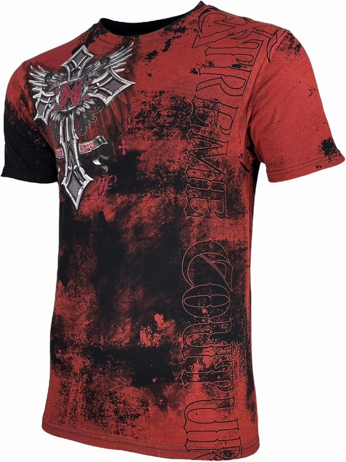 Xtreme Couture by Affliction Men's T-Shirt Brigadier Y2K