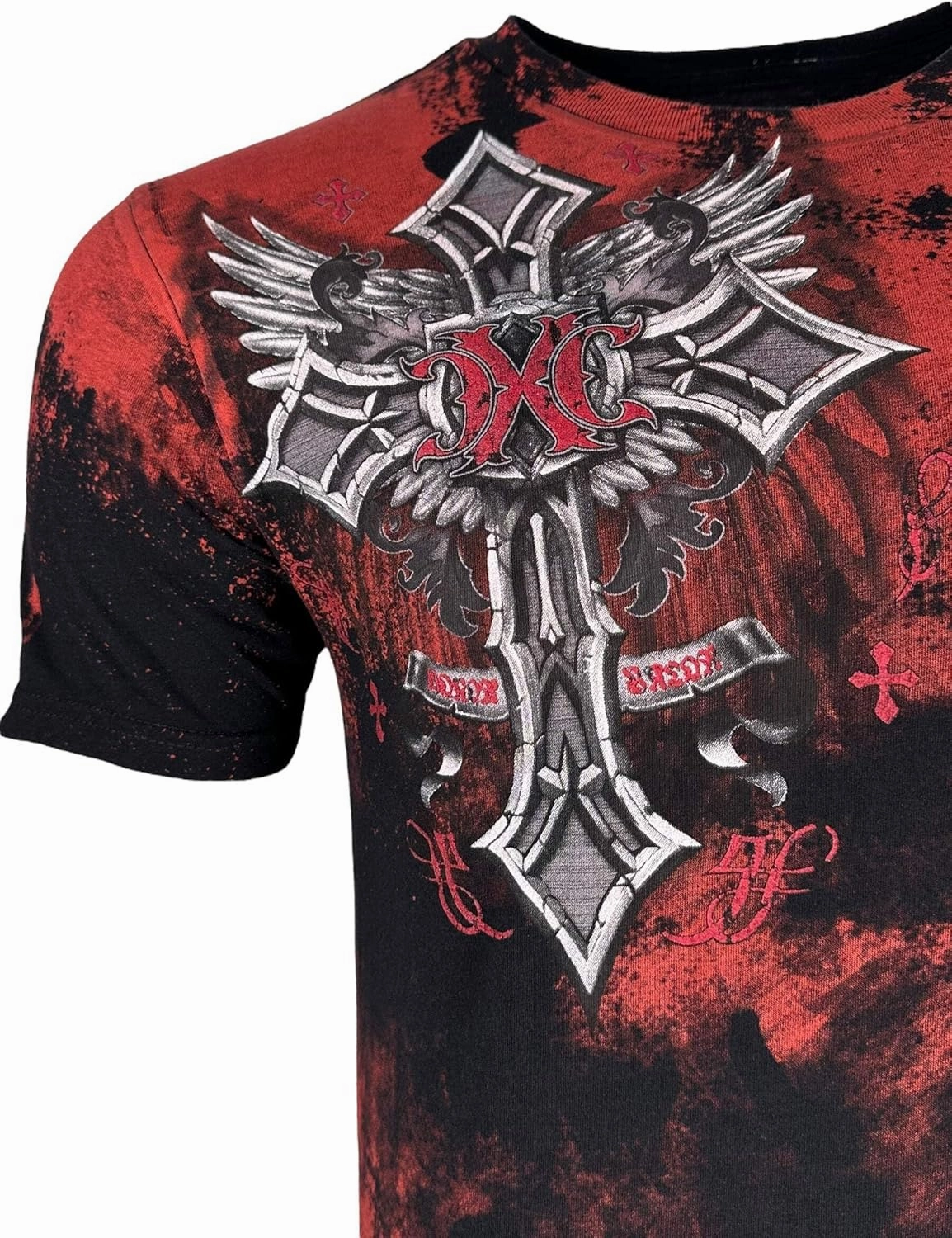 Xtreme Couture by Affliction Men's T-Shirt Brigadier Y2K