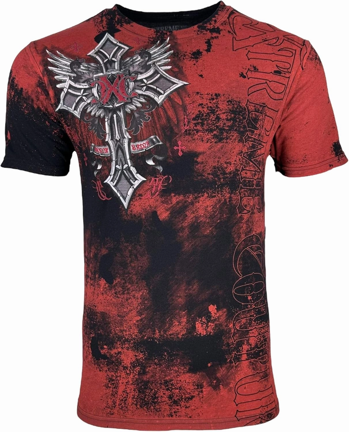 Xtreme Couture by Affliction Men's T-Shirt Brigadier Y2K