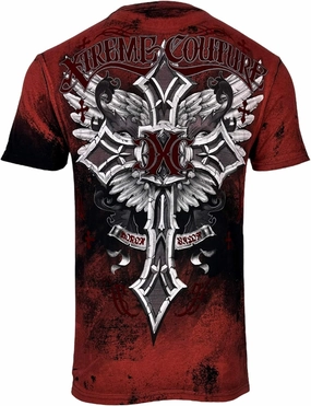 Xtreme Couture by Affliction Men's T-Shirt Brigadier Y2K