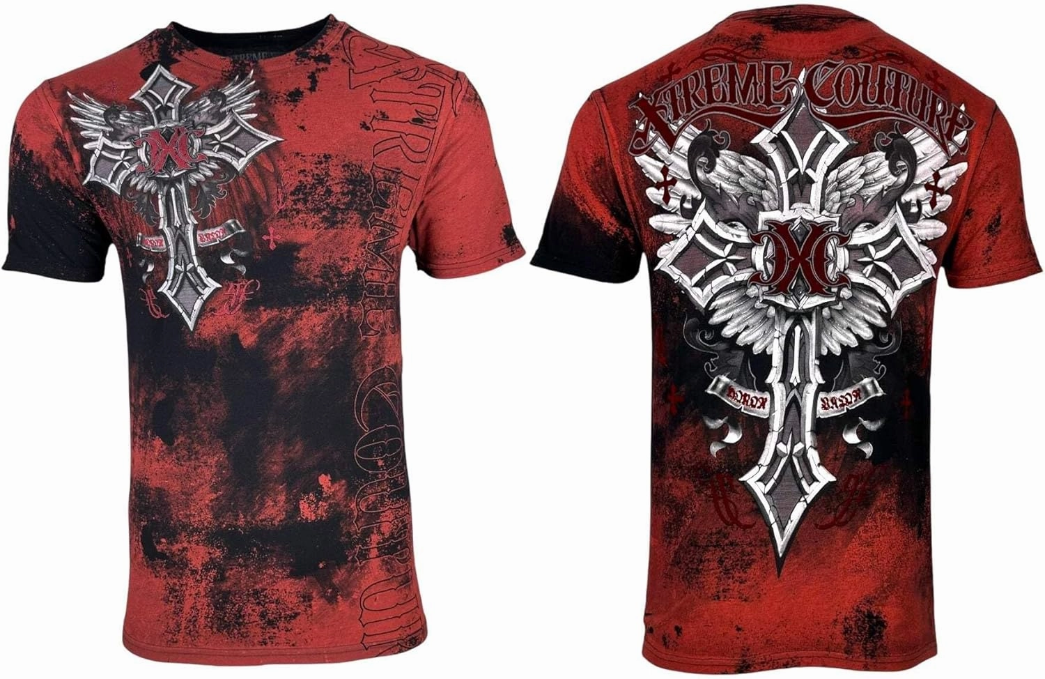 Xtreme Couture by Affliction Men's T-Shirt Brigadier Y2K