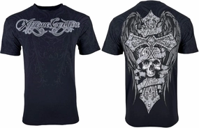 Xtreme Couture by Affliction Men's T-Shirt Wrecked Y2K