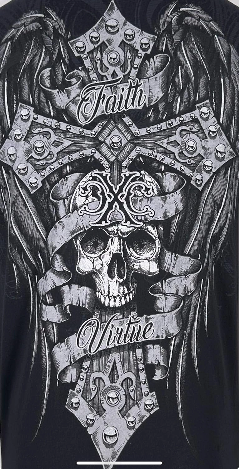 Xtreme Couture by Affliction Men's T-Shirt Wrecked Y2K