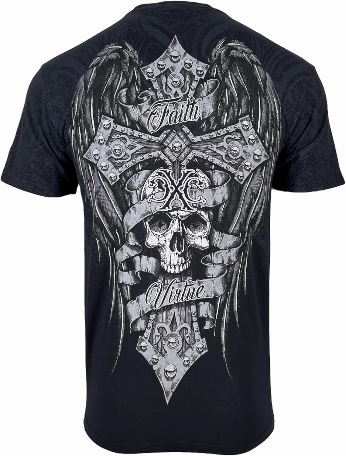 Xtreme Couture by Affliction Men's T-Shirt Wrecked Y2K