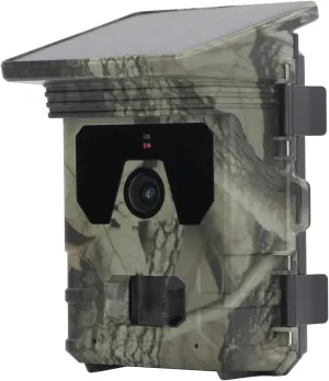 Yunseity Solar Trail Camera, 4K 50MP Night Vision Camera IP65 Waterproof, 0.3s Motion Activated, Wide Angle Rechargeable Game Camera with Video & Photo for