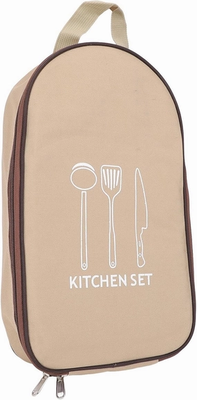 ZJchao Camping Cookware Storage Bag Portable Cooking Utensils Set Organizer for Outdoor Hiking